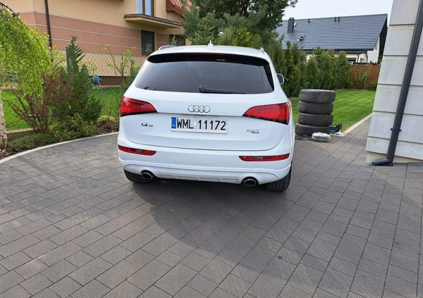 Audi Q5 cena 51900 przebieg: 207000, rok produkcji 2013 z Mława małe 79